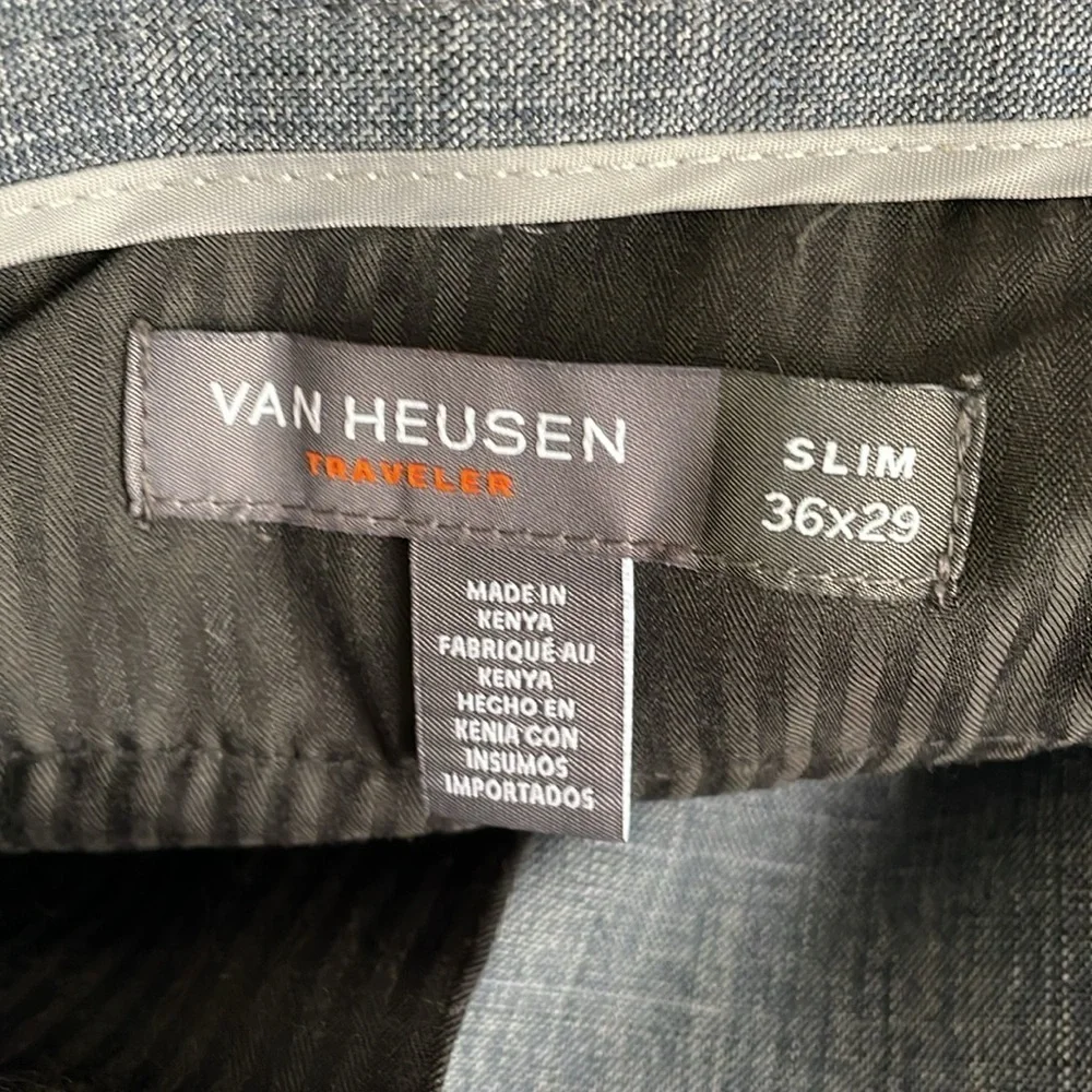 Van Heusen Traveler Blue Dress Pants